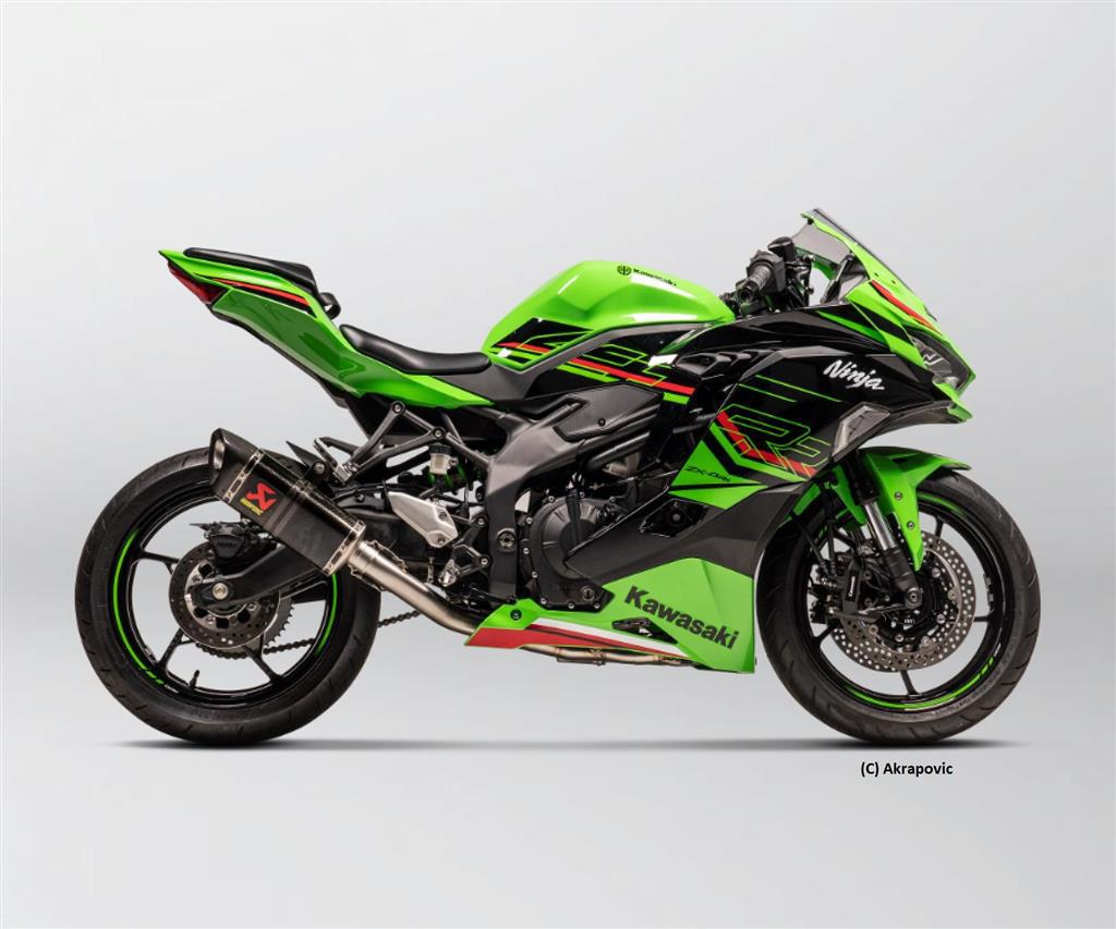 Akrapovič Full System Racing Exhaust (ZX-4R/RR) - Image 2